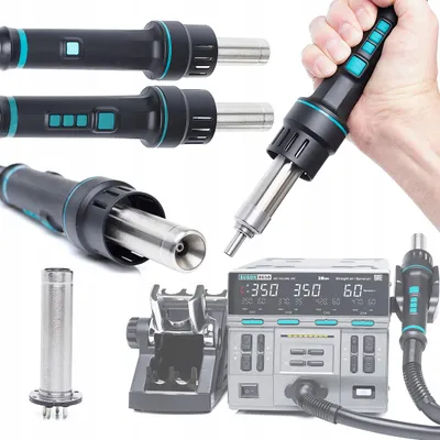 Produktbild von Techrebal Heißluftkolben für Sugon 8650 8630 Pro Lötstation