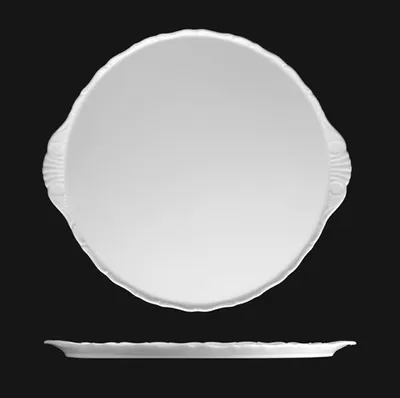 Obrázok produktu pre Tortový tanier 33 cm, biely porcelán, Verona, G. Benedikt