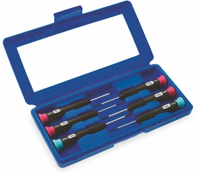 Produktbild von CYCLUS TOOLS Feinmechanikerset Schraubendreher in 4 x Schlitz, 2