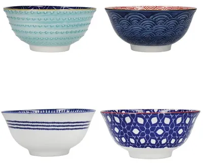 Zdjęcie produktu dla Zestaw ceramicznych misek Niebieski