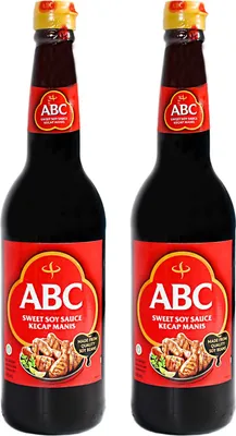 Produktbild von 2x620ml ABC Ketjap Manis Indonesische süsse Sojasauce