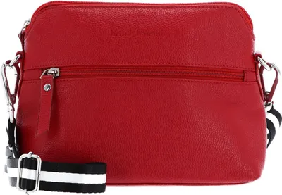Produktbild von bruno banani Leder Umhängetasche Crossbody Bag Red rot