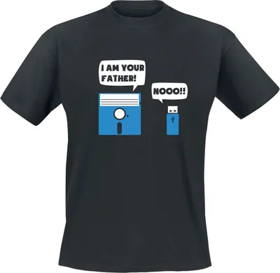 Produktbild von Sprüche T-Shirt Herren I Am Your Father! schwarz L