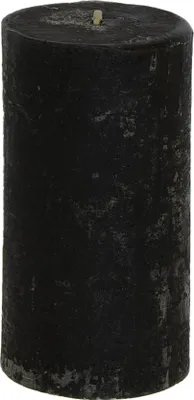 Produktbild von Stumpenkerze durchgefärbt black 15 x Ø 8 cm