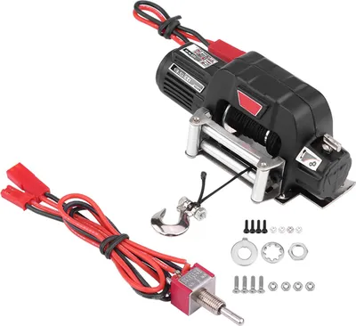 Obrázek produktu pro RC Crawler naviják, výkonný navijákový set, snadná instalace pro vlastní montáž pro Traxxas 1/10 4WD Off Road Car
