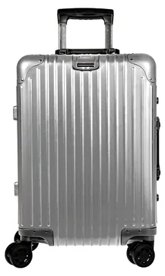 Produktbild von Kabinenkoffer aus Aluminium in Silber (50x35x22cm)