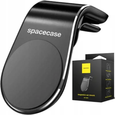 Immagine prodotto di Supporto magnetico per auto SPACECASE Supporto per auto SC03 Ventilazione magnetica nera