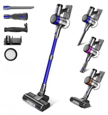 Kabelloser Stick-Staubsauger S9X, 400 W, 55 Min., HEPA, Blau