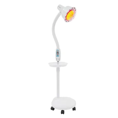 Zdjęcie produktu dla Lampa podczerwieni, lampa grzewcza, lampa do masażu, promieniowanie podczerwone, lampa do masażu z promieniowaniem podczerwonym, 275W, regulowana temperatura, łagodzenie bólu mięśni