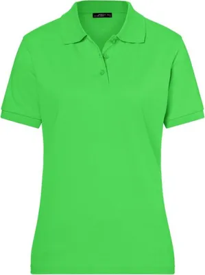 Produktbild von Hochwertiges Polohemd mit Armbündchen lime-green, Gr. L