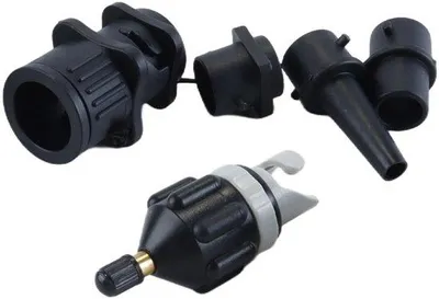 Produktbild von Dailygoods - SUP Adapter für Kompressor mit 4-teiligen Mundstücken