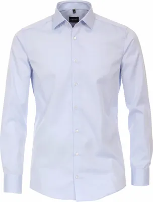 Produktbild von VENTI Herren Businesshemd Langarm Kent Modern-Fit Hellblau 39