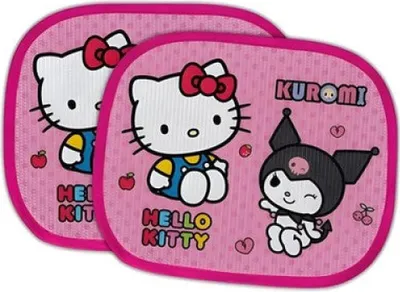 Produktbild von Eiskönigin Minnie Skye Kinder Sonnenschutz fürs Auto 2er Set – Hello Kitty