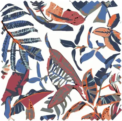 Produktbild von novely® BASEL GINETTE Art Deco - Bedruckter Polsterstoff - Ultraweicher Möbelstoff - Print Dekostoff - Robuster Samtstoff - Meterware 1lfm - Farbe: 01 Weiß