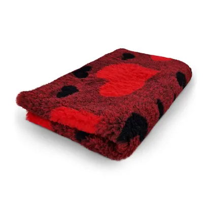 Produktbild von Vet Bed Hundedecke Sweetheart Red 150 x 100 cm