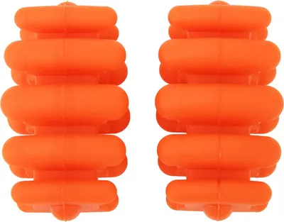 Immagine prodotto di Stabilizzatore per arti di tiro con l'arco Silicone universale antivibrazioni Ammortizzatore composto 2 pezzi Arancione