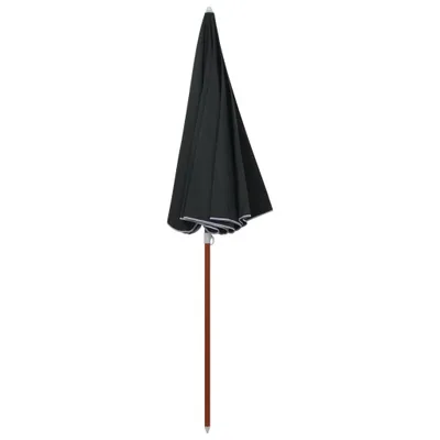 Zdjęcie produktu dla vidaXL Parasol ze stalowym drążkiem 240 cm antracytowy