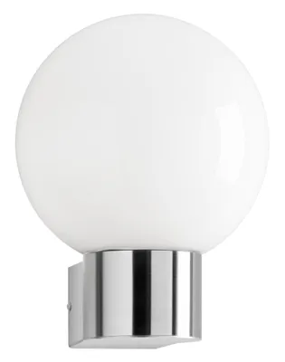 Produktbild von CMD 93 Wandleuchte Kugelleuchte Edelstahl Opalglas IP44 E27