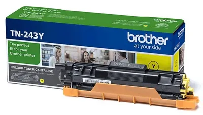 Obrázok produktu pre Brother TN-243Y, 1000 strany, Žltá, 1 kusov
