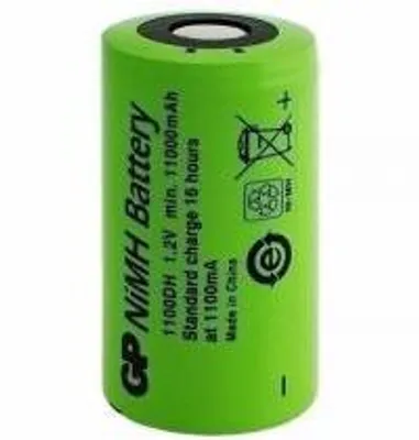 Obrázok produktu pre GP akumulátor 11000mAh NiMH 1,2V D - 1100DH batéria