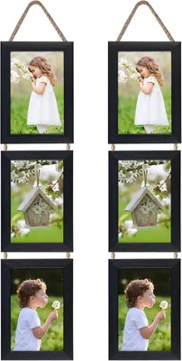Zdjęcie produktu dla Zestaw ramek Fotolisten, 6 sztuk, 10x15 cm, MDF, do zdjęć i plakatów