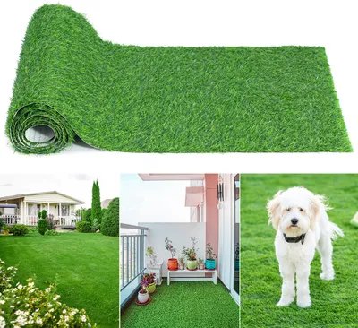 Obrázek produktu pro 25mm umělá tráva umělý travní koberec krátký vlas trávník koberec pro balkon zahrada, 0,5x2m