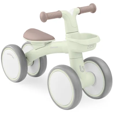 Immagine prodotto di Kikkaboo Zipi cesto cavalcabile, pneumatici EVA, sedile regolabile, da 1 anno verde