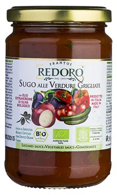 Produktbild von Gegrillte Gemüsesauce  290g - Redoro
