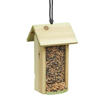 Produktbild von relaxdays Vogelfutterhaus zum Hängen