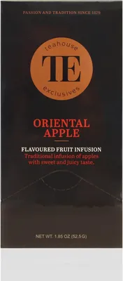 Produktbild von TE Luxury Teahouse Exclusives Oriental Apple 15 x 3,5g Tee Apfel