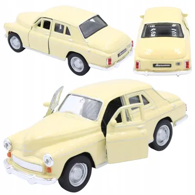 Image de Welly Warszawa 224 Modèle Réduit Voiture Métal Cadeau
