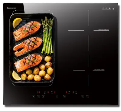 Obrázek produktu pro Indukční varná deska, 60 cm, samostatně stojící, 4 varné zóny, 7200 W, s flexi zónou