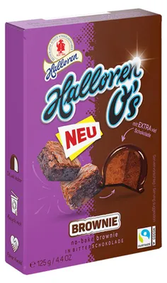 Produktbild von Halloren O´s Brownie 125g