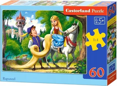 Immagine prodotto di Castorland Rapunzel, puzzle 60 pezzi