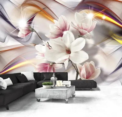 Produktbild von Basera Fototapete Magnoliamotiv b-A-0240-a-b, Vliestapete, 250x175 cm