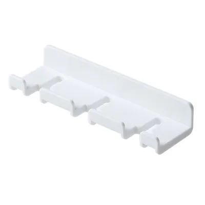 Produktbild von Zahnbürstenhalter Mode kreative selbstklebende Wand leistungsstarke Klebstoff -Stecker -Haken -Sockel -Telefonhalter für Innenräume-Weiß