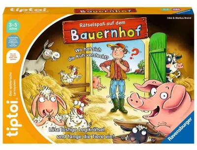 Zdjęcie produktu dla Puzzle zabawa na farmie Ravensburger 00125