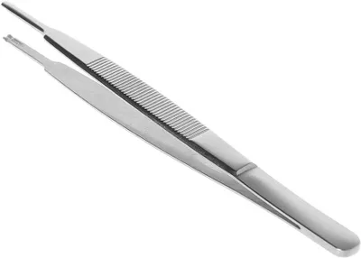 Produktbild von Schraubenmutterhalter Pinzette, magnetisch, Metall, für Brillen und Uhrenreparatur
