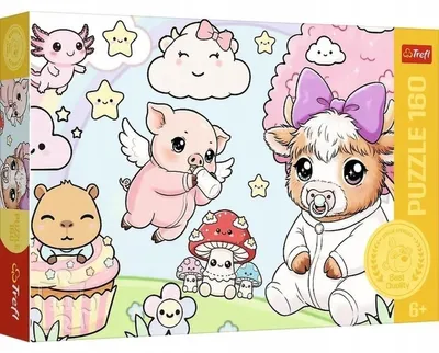 Image de Puzzle 160 Petits animaux 15443