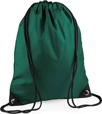 Immagine prodotto di BagBase BG10 | Borsa da palestra Premium Gymsac | 33 x 45 cm - Colore: Verde bottiglia - Dimensioni: 33 x 45 cm