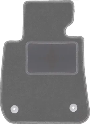 Produktbild von Fahrerfußmatte Velours graphit passend für BMW 3 E93 (2004-2011, Cabrio) – mit Befestigungen – passgenau