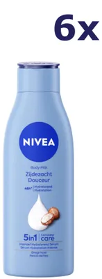 Produktbild von 6x Nivea Body milk zijdezacht 250ml