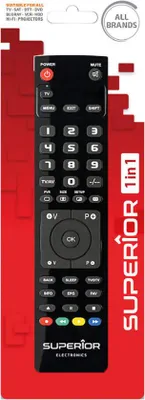 Zdjęcie produktu dla Superior Electronics Superior Slim, TV, Naciśnij przyciski, Czarny