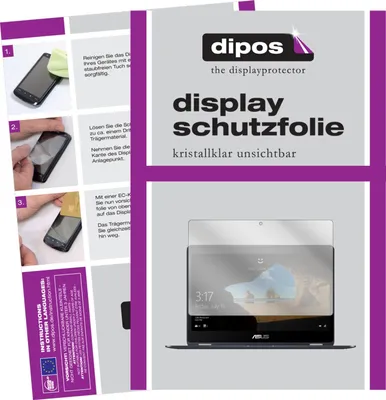 Produktbild von 2x Schutzfolie für Asus NovaGo klar Displayschutzfolie Folie Display Schutz dipos