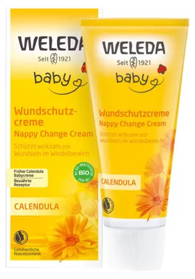 Produktbild von Weleda Hautpflegecreme, Ringelblume mit Ringelblume, Schützt und pflegt bei Hautirritationen, 75ml