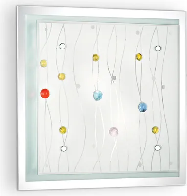 Image de Plafonnier multicolore OCEAN 2 lampes