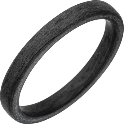 Produktbild von Gr. 52 Partner Ring aus Carbon schwarz Partnerring Carbonring
