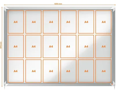 Obrázek produktu pro Nobo 1902571, Vnitřní/venkovní, Bílá, Hliník, Ocel, Standard, Posunovací