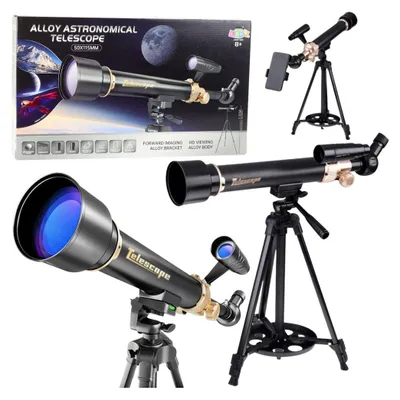 Obrázok produktu pre Pedagogický hliníkový astronomický ďalekohľad so statívom