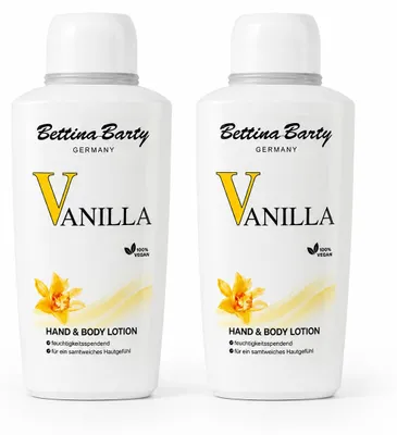 Produktbild von Bettina Barty Vanilla Hand & Body Lotion – 500 ml ( 2 Pack)